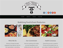 Tablet Screenshot of foodandfigure.com
